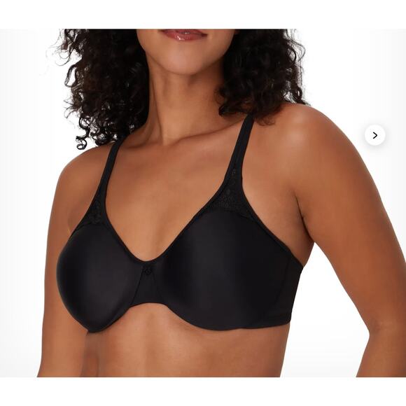 BALI Minimizer Bra Black NWT Passion For Comfort 40DDD - Picture 1 of 8